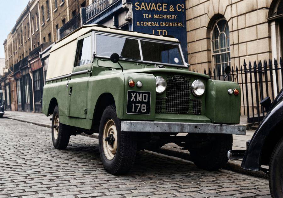 Bucephalus, our used 1961 Land Rover