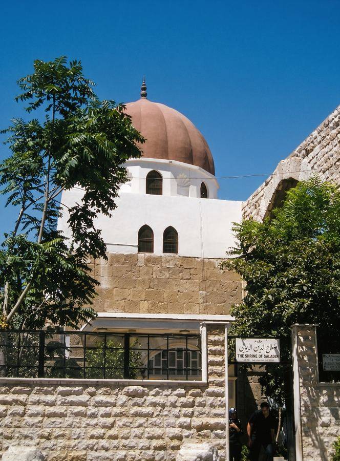 The tomb of Salahuddin Ayubi