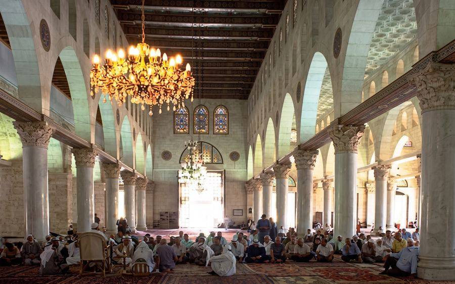 Inside Masjid Al Aqsa